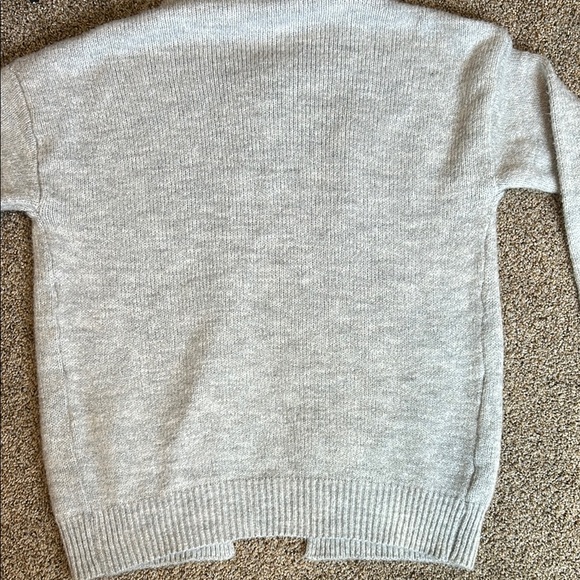 Nasty Gal boyfriend Gray Button-Up Cardigan - Picture 8 of 8